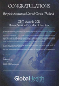 GHT Awards Global Health Certificate