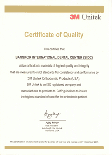 clarity braces certificate