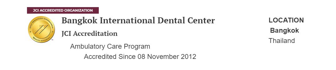 JCI Accreditation dental clinic