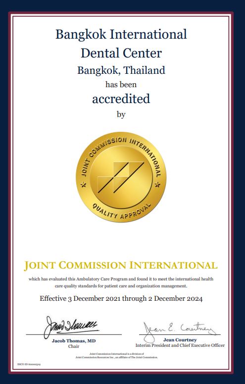 JCI certificate
