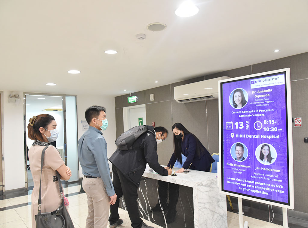 register NYU dentist